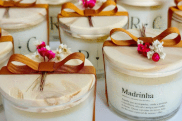 Velas aromáticas personalizadas