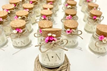 Mini vela lembrancinha para o seu evento