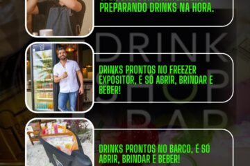 Open Bar Drink Shop Bar