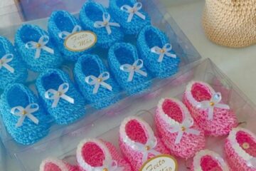Mini Sapatinhos crochê