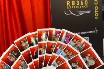 Cabine de Fotos e Plataforma 360