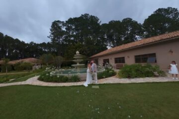 Imagens de drone FPV para eventos
