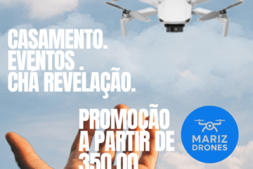 Filmagens em Drone.