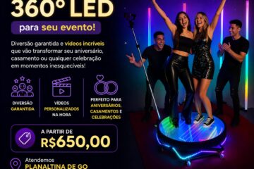 Cabine de Fotos e Plataforma 360 em Brasília