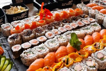 Buffet Japonês e Sushi ao Vivo para Eventos