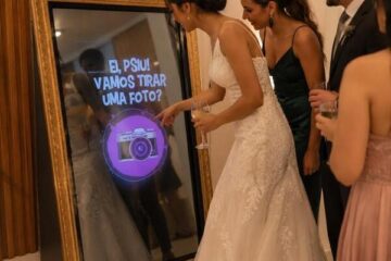 Espelho Mágico Interativo para Casamentos e Eventos