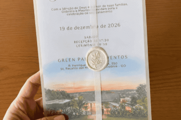 Convites de Casamento Personalizados e Papelaria | Goiânia