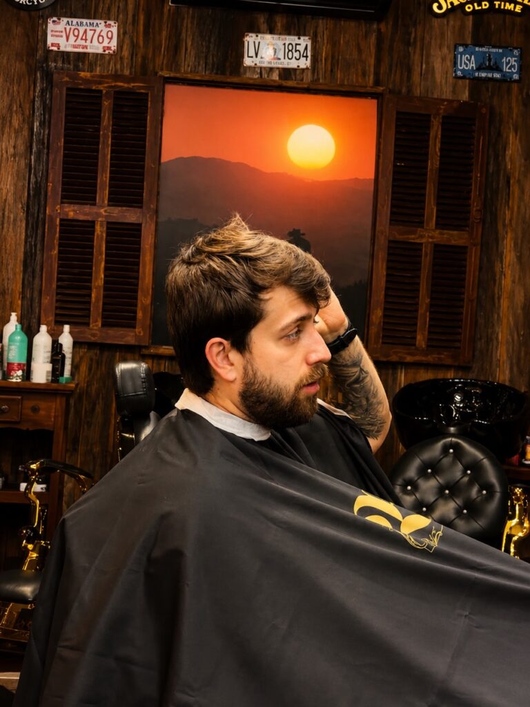 Do “antes” ao “depois”, cada detalhe importa. ✂️🔥 Contorno na navalha, barba desenhada, acabamento no pezinho. É a soma dos detalhes que...