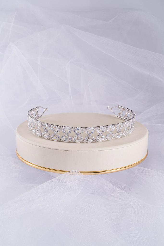 Maria Fernandes Acessorios - tiara de cristais