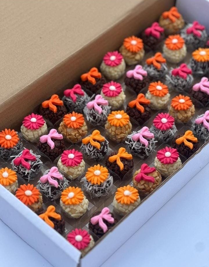 Doces finos personalizados da Gente Fina Doces e Salgados, em Gravataí e Porto Alegre