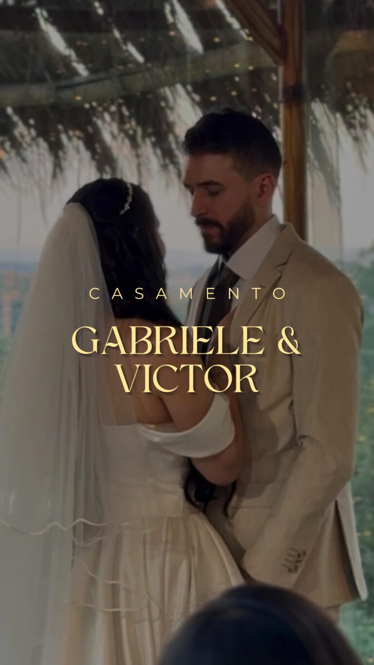 💗 Gabriele & Victor 💗 Um dia simplesmente mágico! Sorrisos, emoção e...