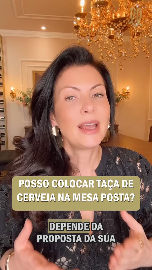 Pode colocar taça de cerveja na mesa posta? Pode, sim. Mas depende...