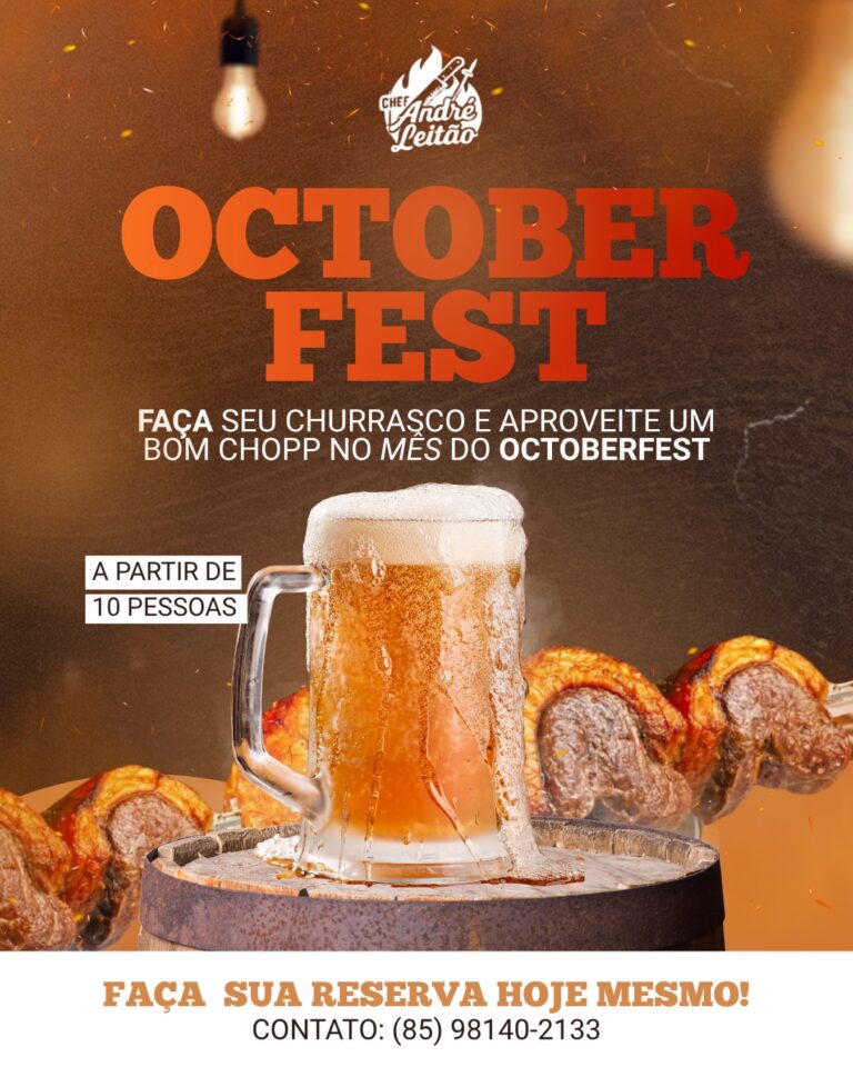 🔥🍻 OUTUBRO É MÊS DE CHURRASCO, CHOPP GELADO E BOA COMPANHIA! O...
