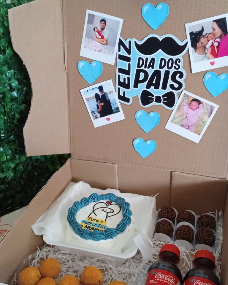 Festa na caixa de Feliz Dia dos Pais 💙 . . ....