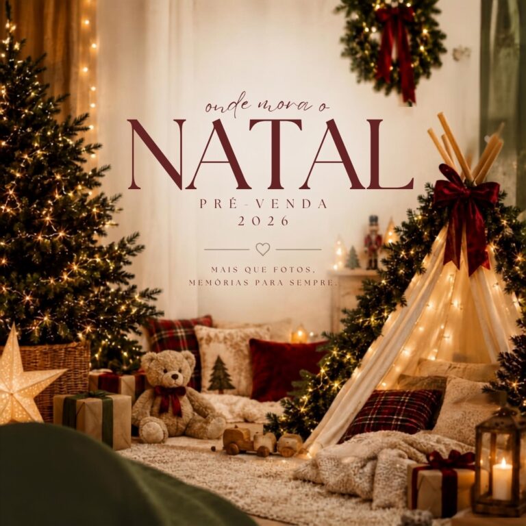 🎄✨ A PRÉ-VENDA DO NATAL 2026 ESTÁ ABERTA! ✨🎄 Chegou a época...