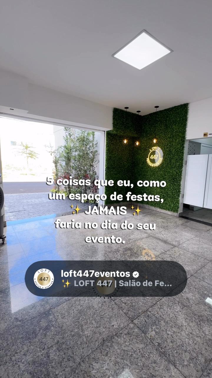 ✨ Planejar um evento exige atenção aos detalhes para que nada estrague...