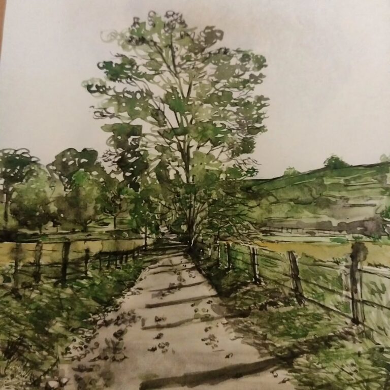 Pleinair em Araçoiaba, no Alcolea. Acompanhe meus trabalhos nos stories. Ofereço originais...