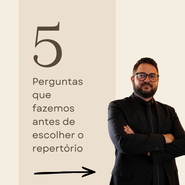 Você escolheria as músicas do seu casamento apenas porque gosta delas? Nós...