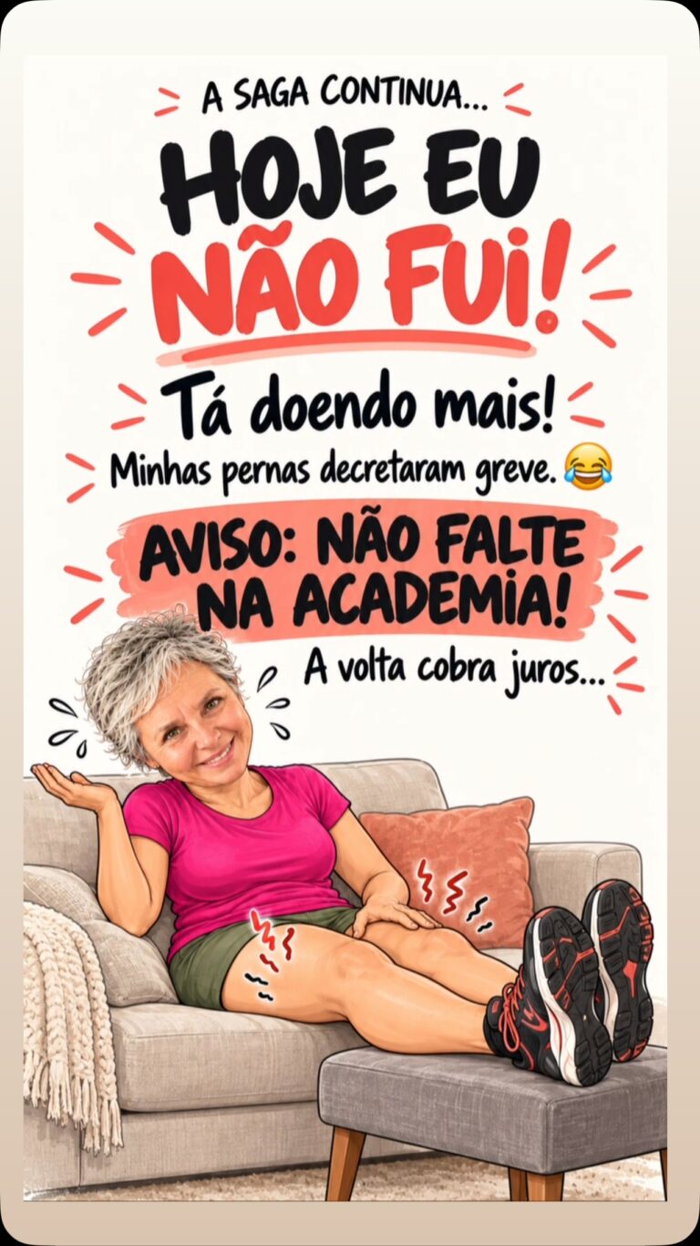 Falta na academia pra vc ver? Foi só uma semana….minhas pernas entraram...