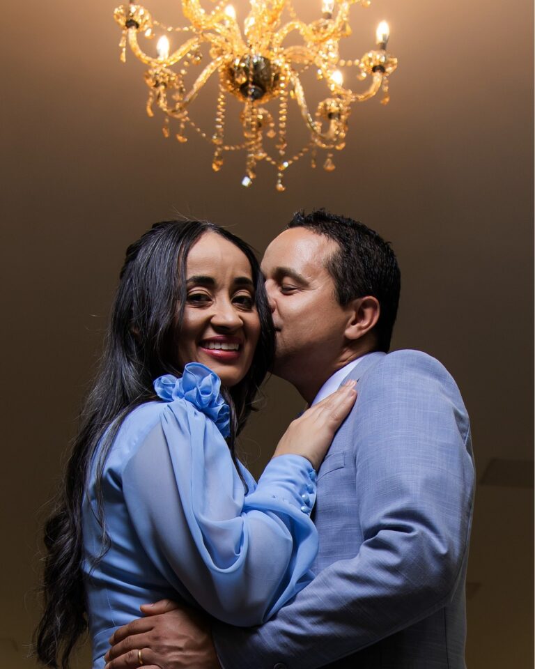 Um amor que superou o tempo, cresceu a cada dia e hoje...