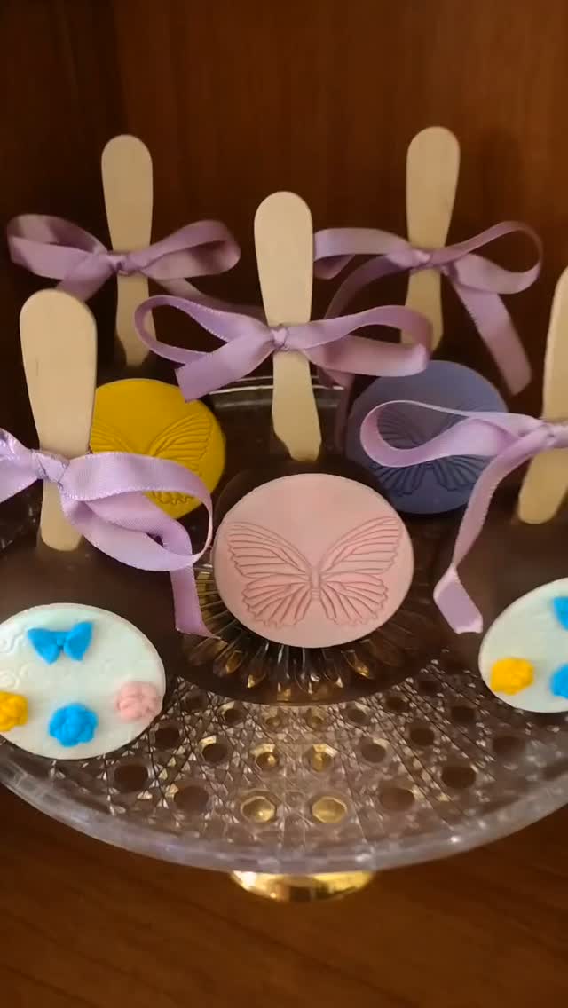 Coleção de personalizados das borboletas! Choco maçãs Porta retrato Cupcakes Bolo no...