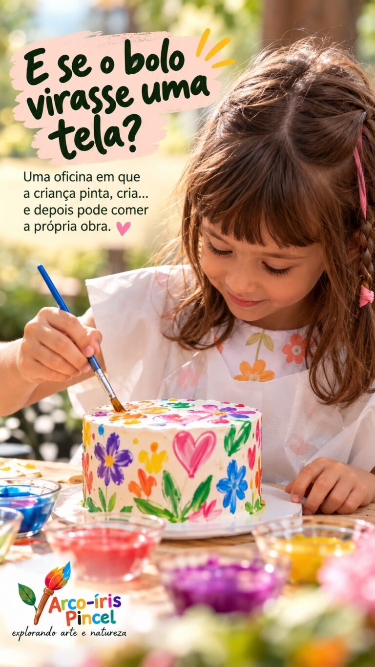 PREPARA O PRINT! #Uma oficina para transformar um bolo em uma tela...