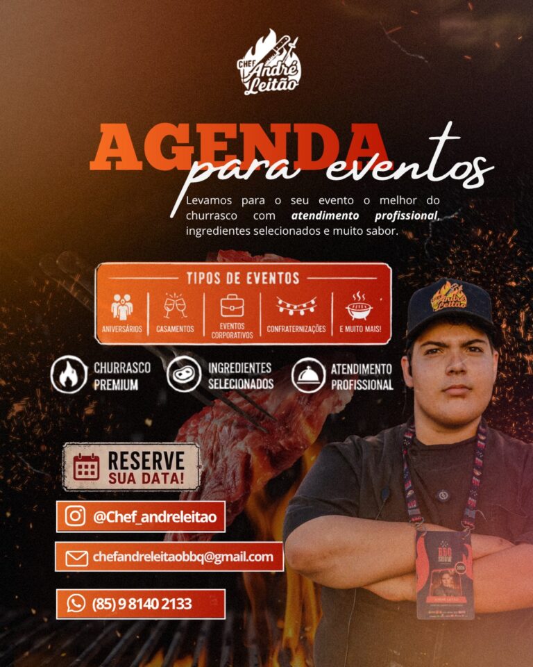 🔥 Seu evento merece um churrasco à altura! Aniversários, casamentos, eventos corporativos,...