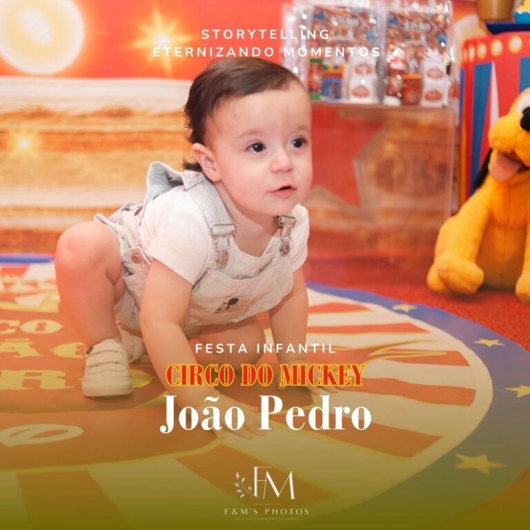 🎪✨ O primeiro aninho acontece uma vez. As lembranças ficam para sempre!...