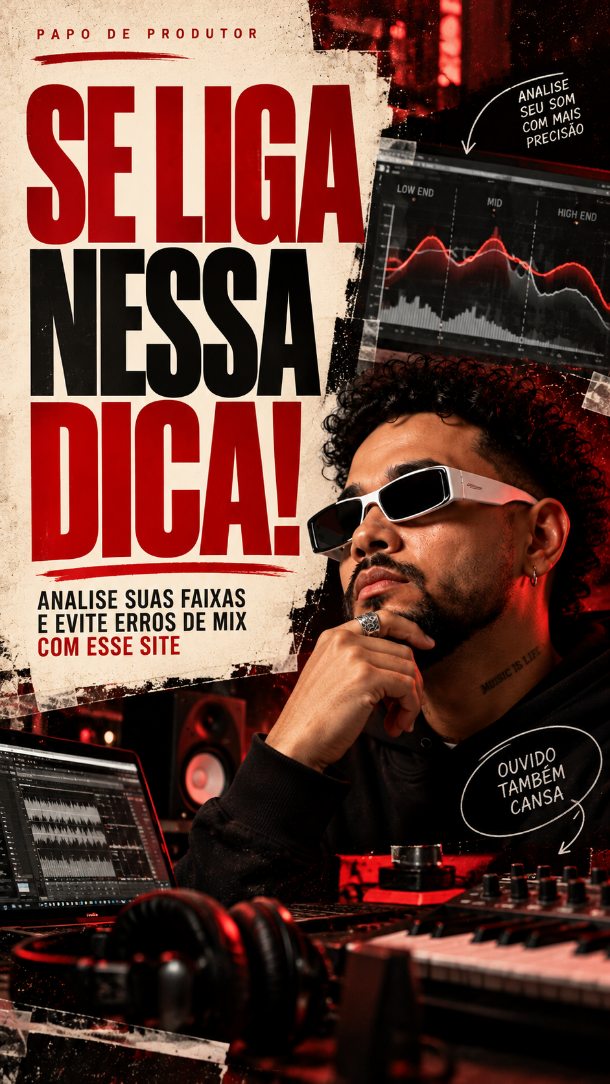 PAPO DE PRODUTOR: SEU OUVIDO TAMBÉM CANSA! Você já passou horas produzindo...