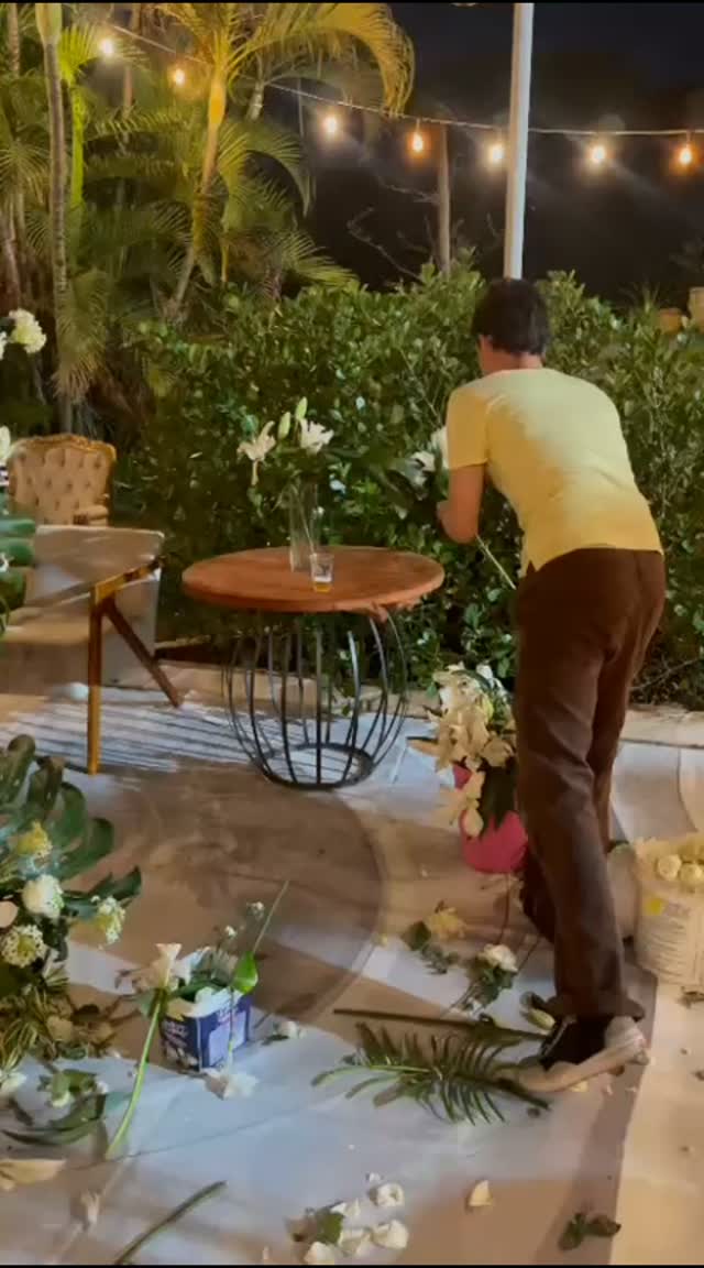Mesa de doces integrada a bela paisagem natural ✨❤️