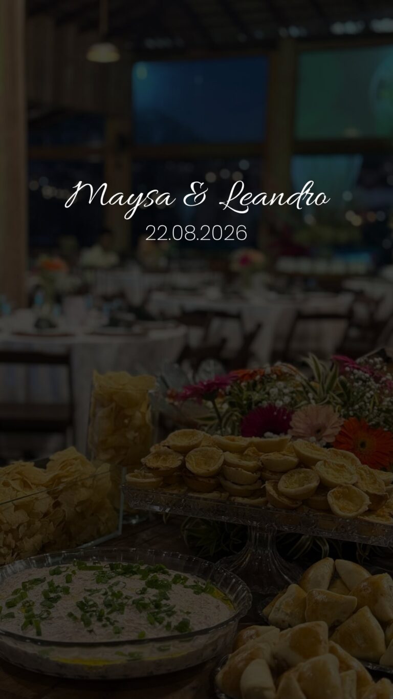 “Casamento não é apenas uma festa, é o início de uma nova...